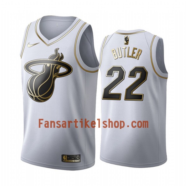 NBA Miami Heat Trikot Jimmy Butler 22 Nike 2019-2020 Weiß Golden Edition Swingman - Herren NBA Miami Heat Trikot Jimmy Butler 22 Nike 2019-2020 Weiß Golden Edition Swingman - Herren